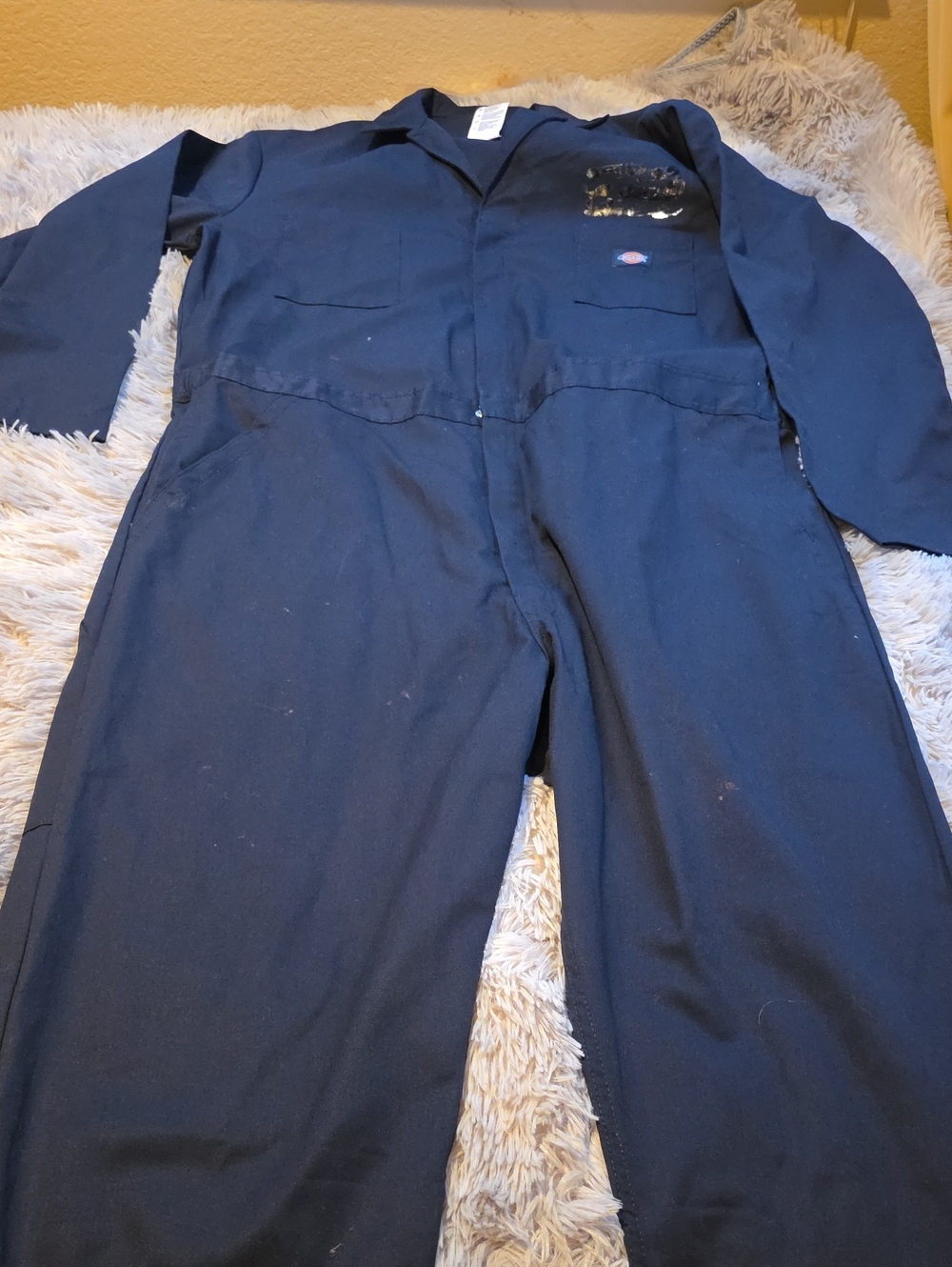 Dickies Navy Men's Work Coverall Jumpsuit